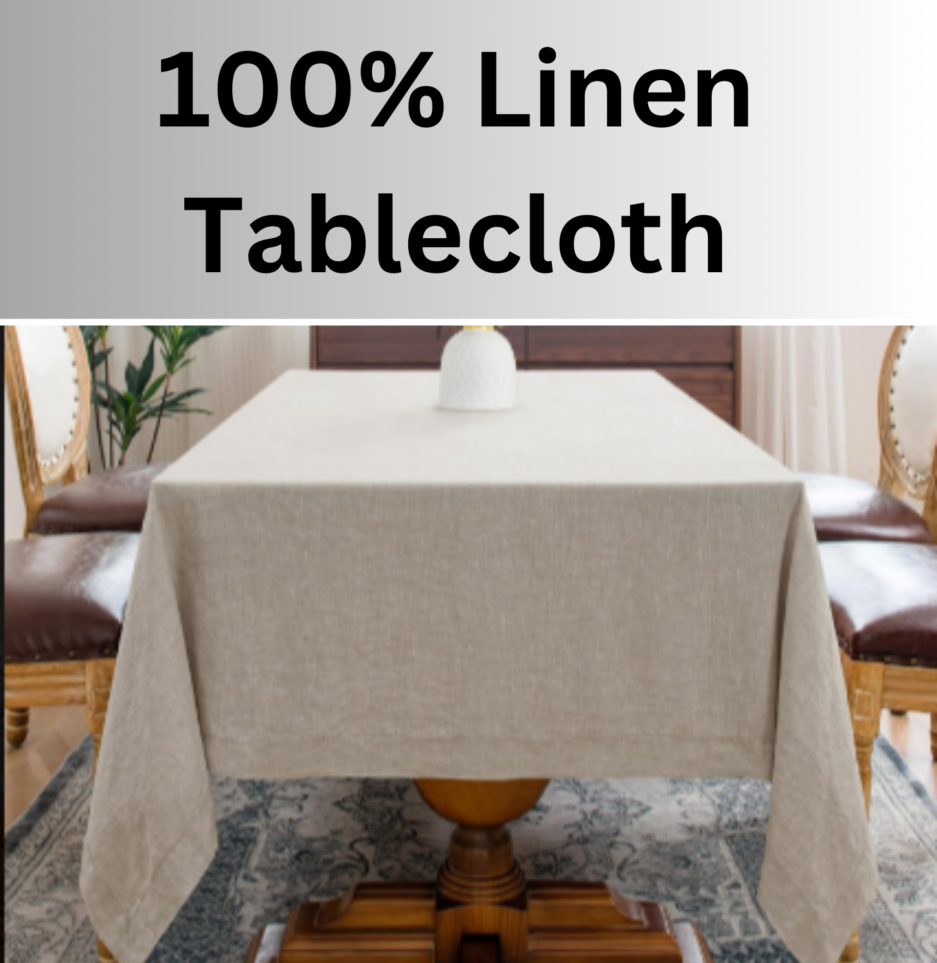 100 Linen Tablecloth