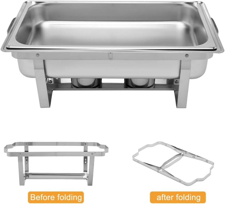 Steel Chafing Dishes Buffet Set