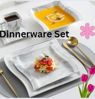 Square Dinnerware Set