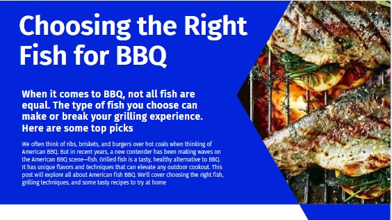 American Style Fish BBQ Recipes Tips and Techniques