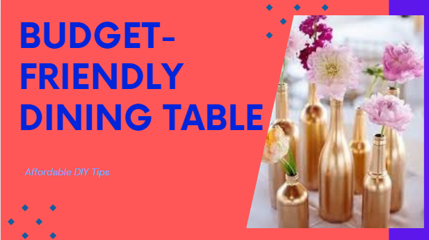 DIY Table Settings on a Budget