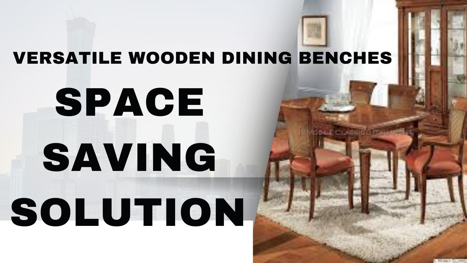 Wooden Dining Benches