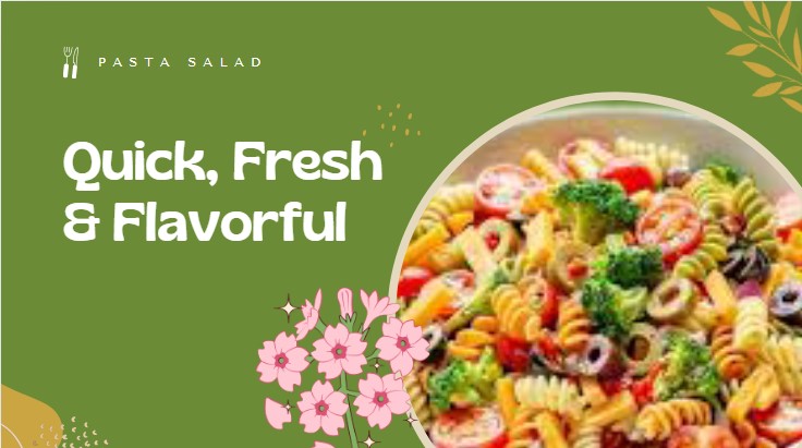 Pasta Salad Recipe Quick Fresh Flavorful