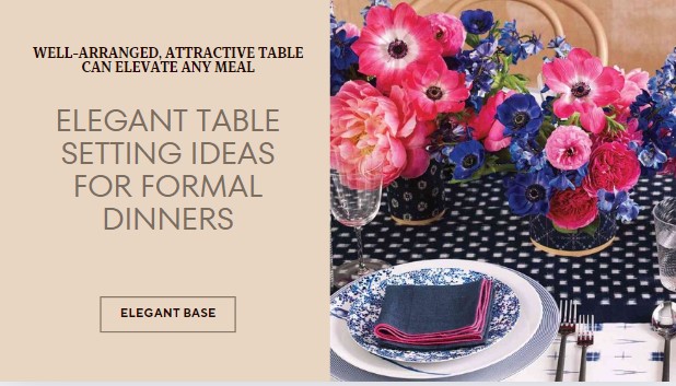 Table Setting Ideas