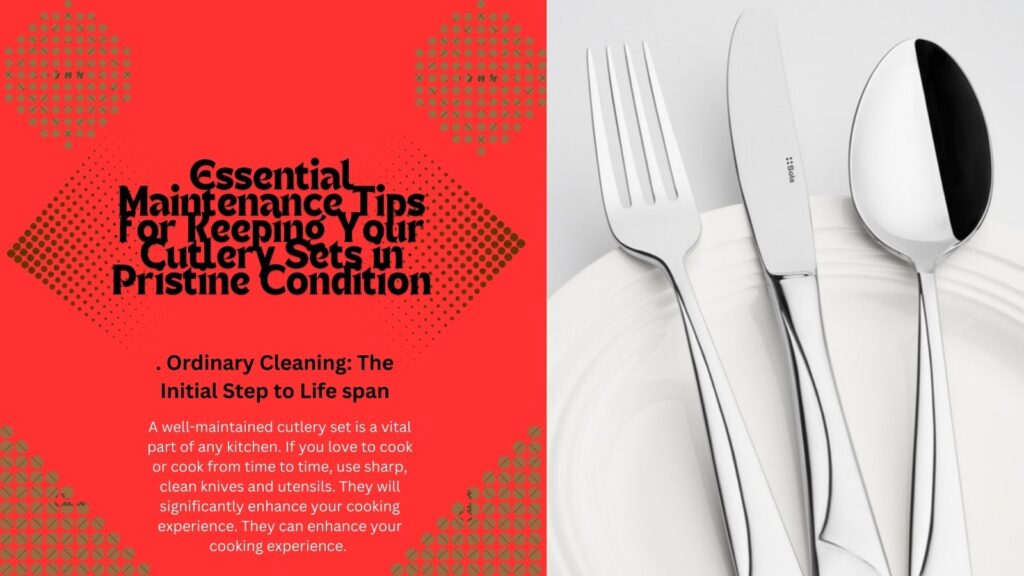 Cutlery Care 5 Essential Tips for Longevity