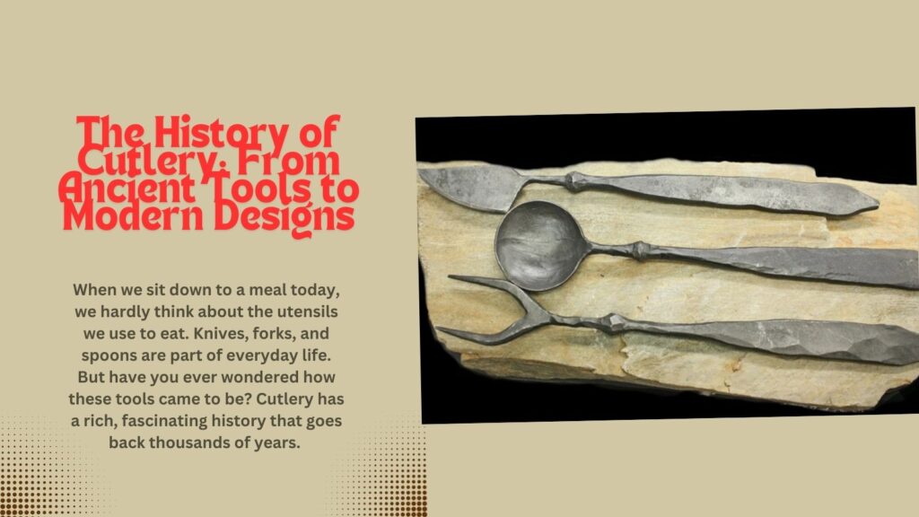 Cutlery Evolution Ancient Tools to Modern Designs Explained 1