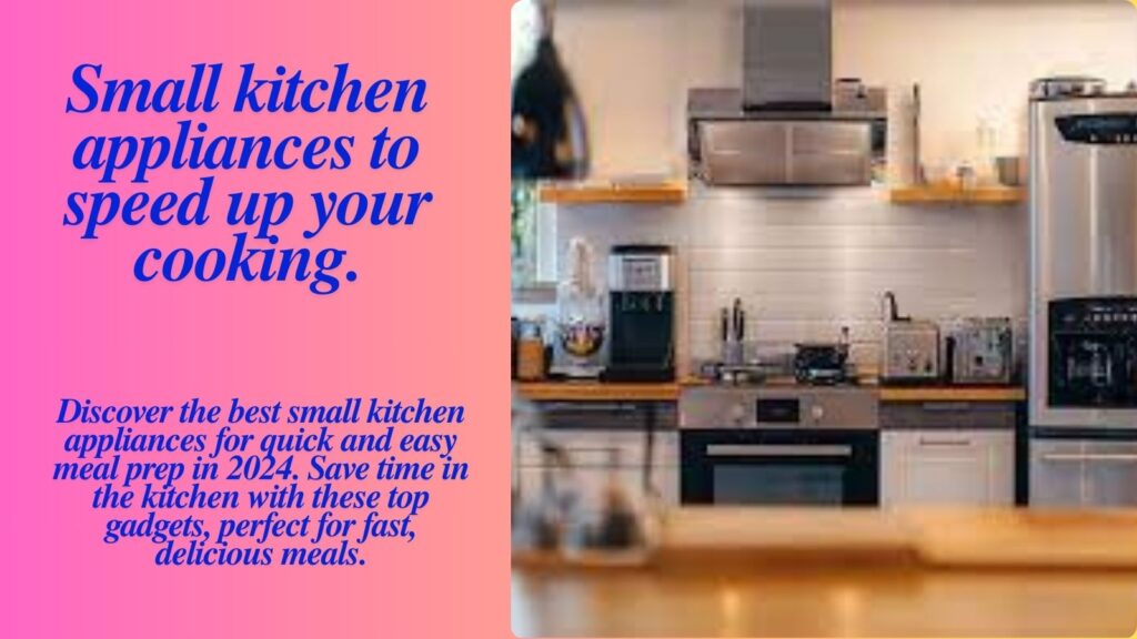 Small kitchen appliances